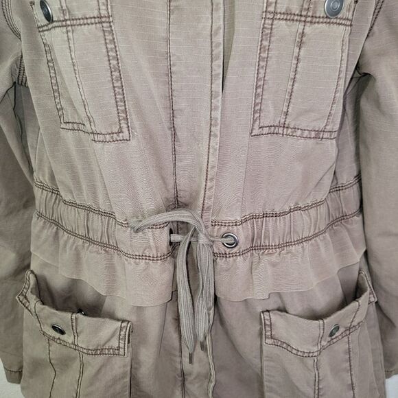 Ann Taylor LOFT Adirondack Military Jacket Size Medium - Picture 6 of 10